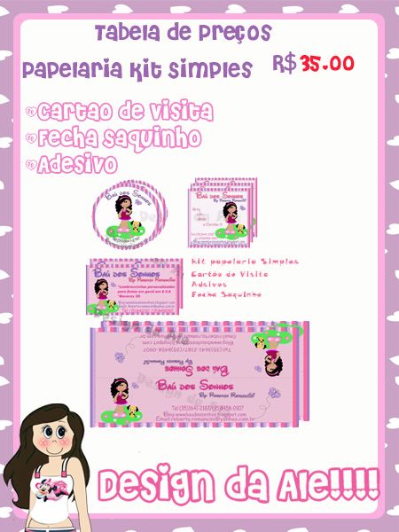 Kit Papelaria Simples